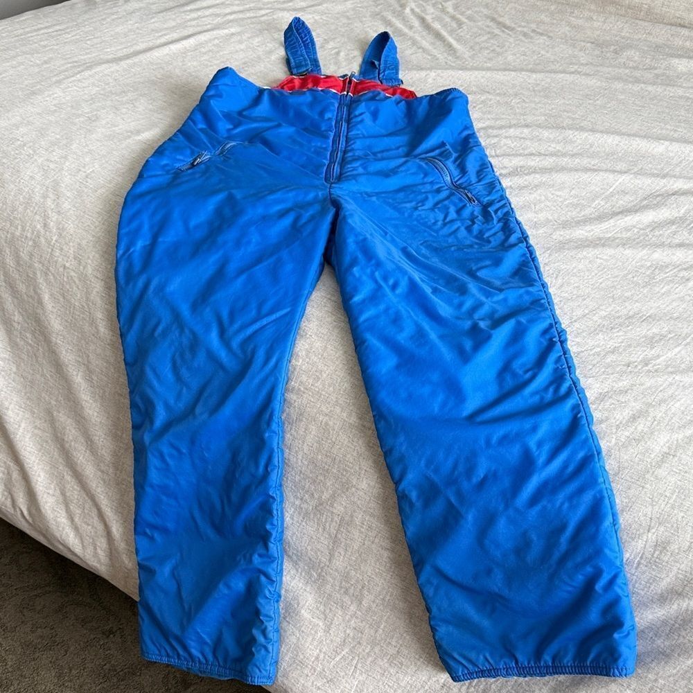 Vintage JC Penney ski bibs